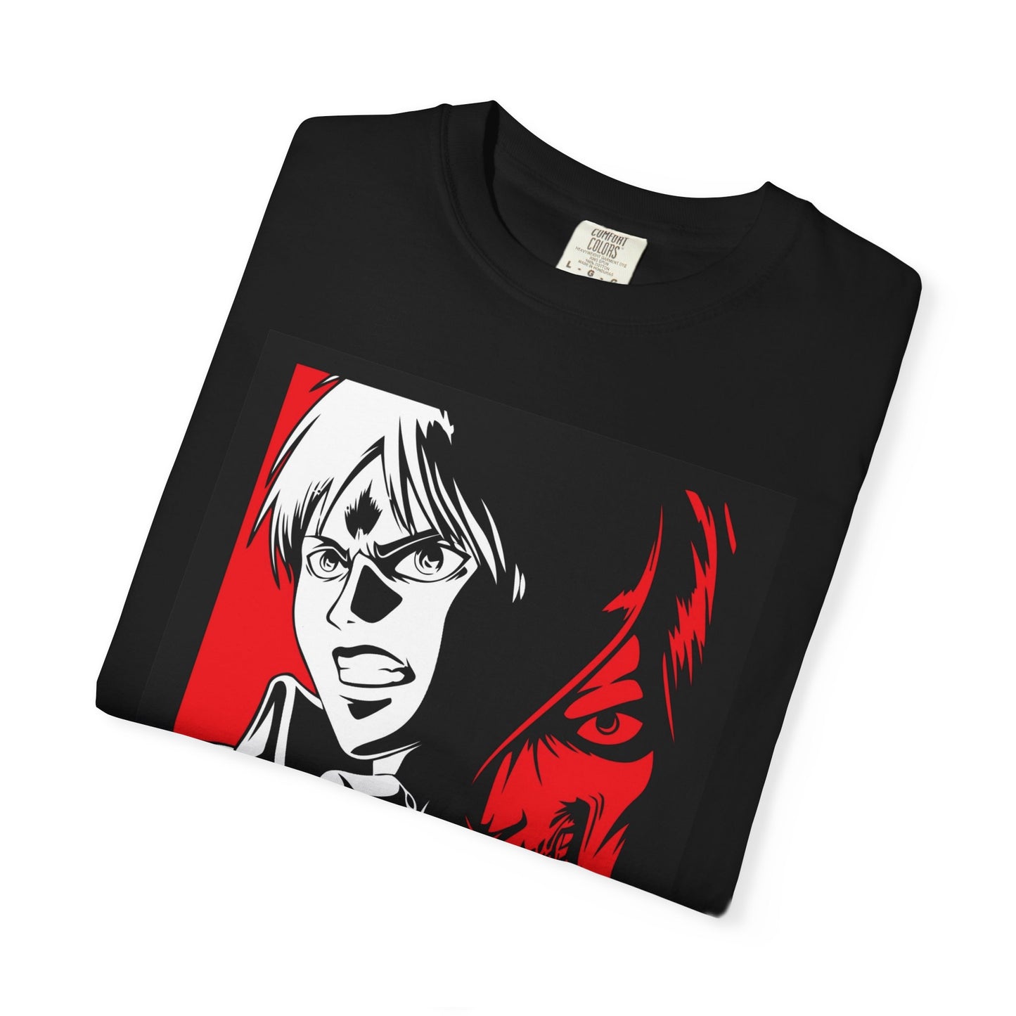 Attack on Titan Graphic T-Shirt — Eren & Titan Anime Poster Design