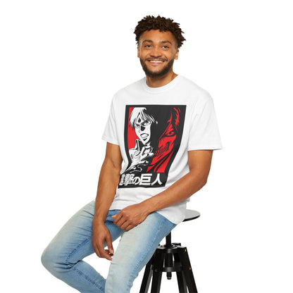 Attack on Titan Graphic T-Shirt — Eren & Titan Anime Poster Design