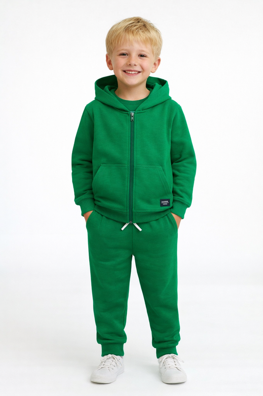 Jobka Kids Erkek %100 Pamuk Benetton Rengi Eşofman Takımı