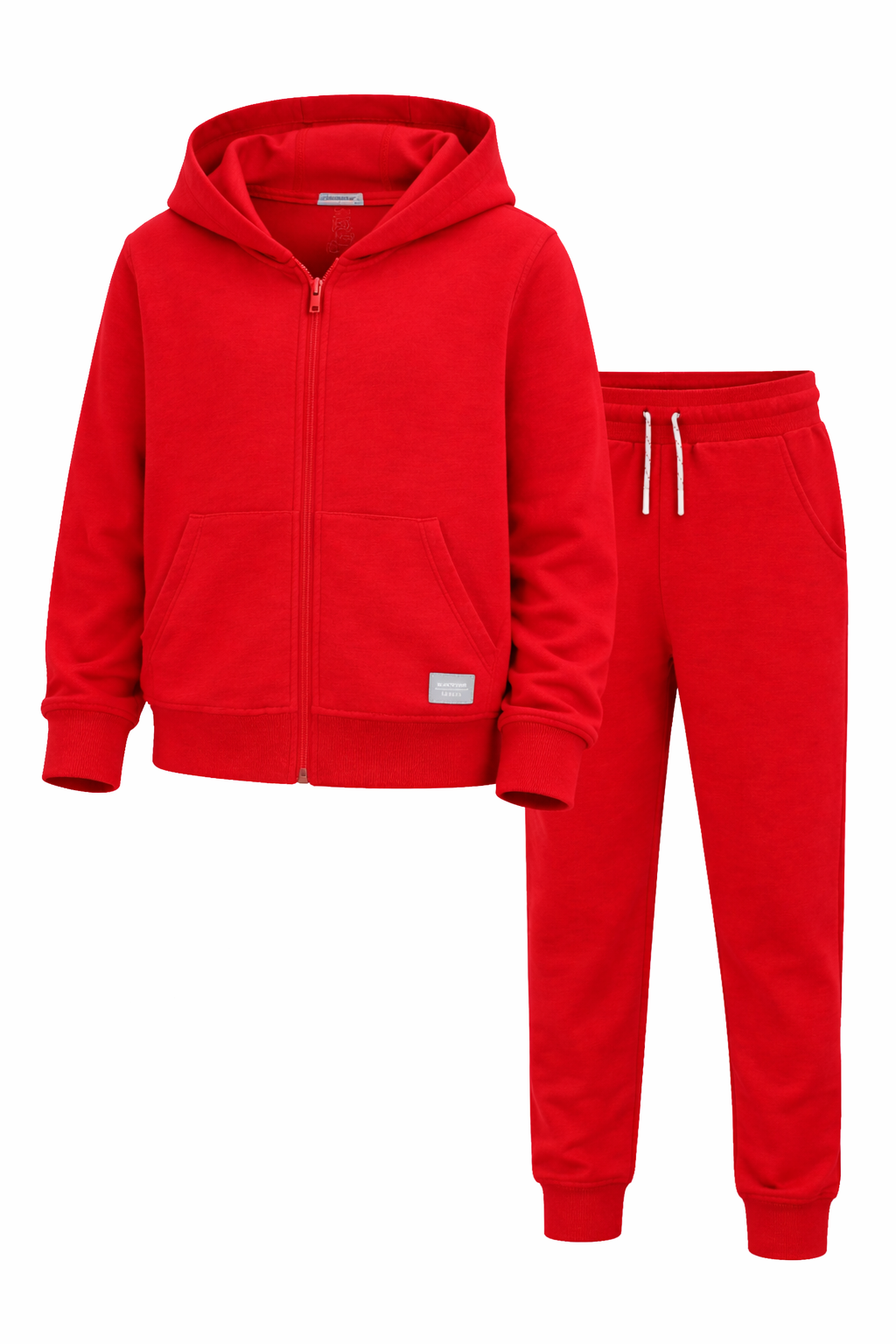 Jobka Kids Erkek %100 Pamuk Kırmızı Rengi Eşofman Takımı